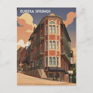 Eureka Springs Arkansas Postcard