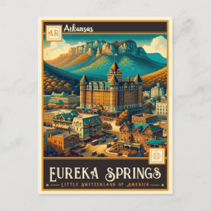Eureka Springs, Arkansas   Vintage Postcard
