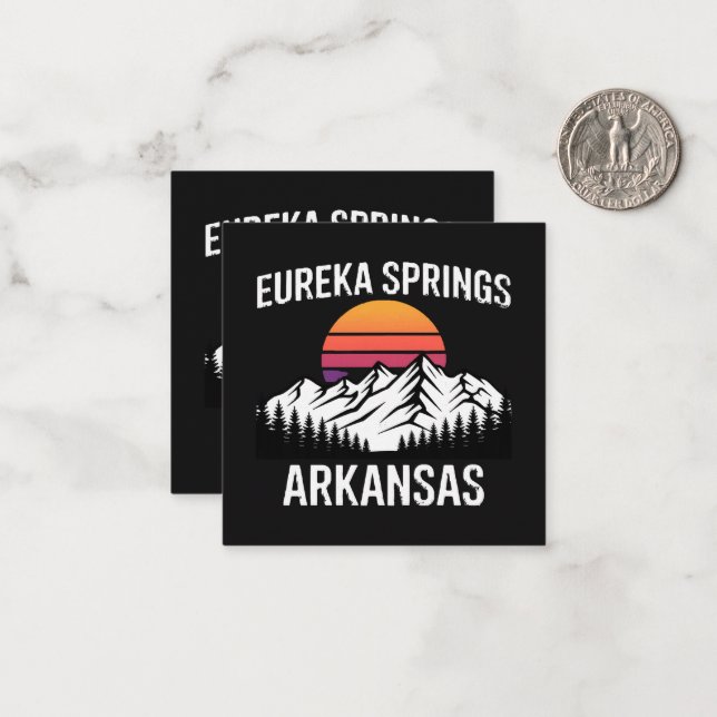 Eureka Springs Card (Front/Back In Situ)