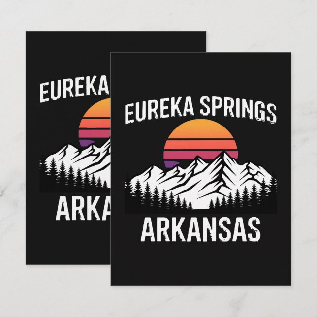 Eureka Springs Card (Front/Back)