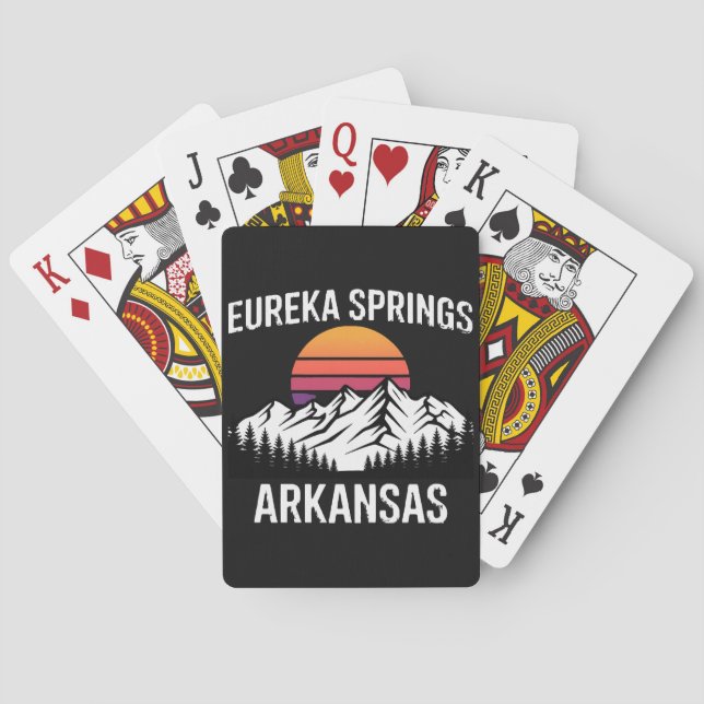 Eureka Springs Playing Cards (Back)
