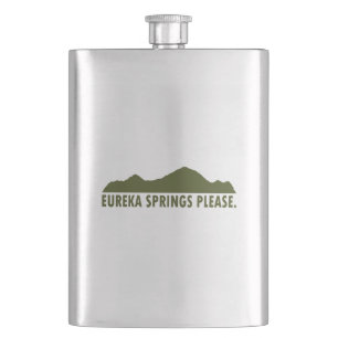 Eureka Springs Please Hip Flask