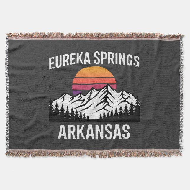 Eureka Springs Throw Blanket (Front)