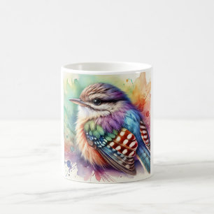 Eurilaimo Bird 200824AREF103 - Watercolor Coffee Mug