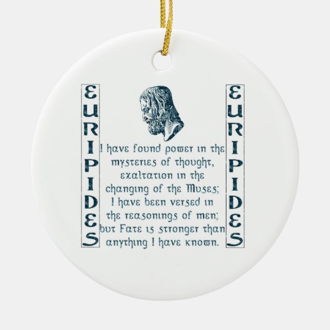 Euripides Ornament (Front)