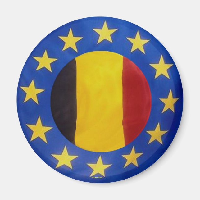 Euro 2008 -Belgium- Magnet (Front)