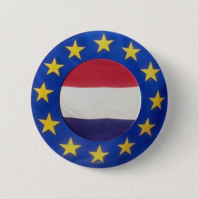 Euro 2008 -Netherlands- Button (Front)