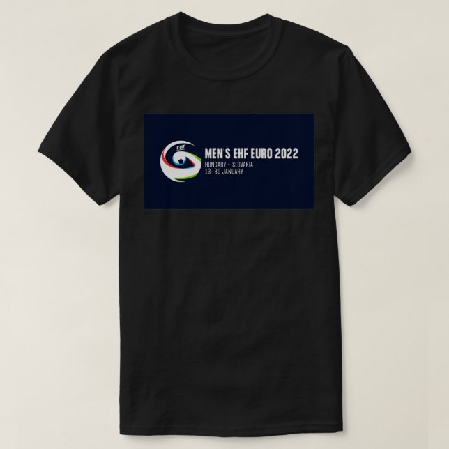 euro 2022 ehf handball 2 T-Shirt (Design Front)