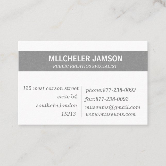 Euro Business Cards (Front)