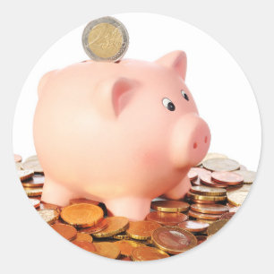 Euro Classic Round Sticker