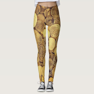 Euro Coins Leggings