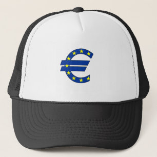 euro currency symbol money sign trucker hat