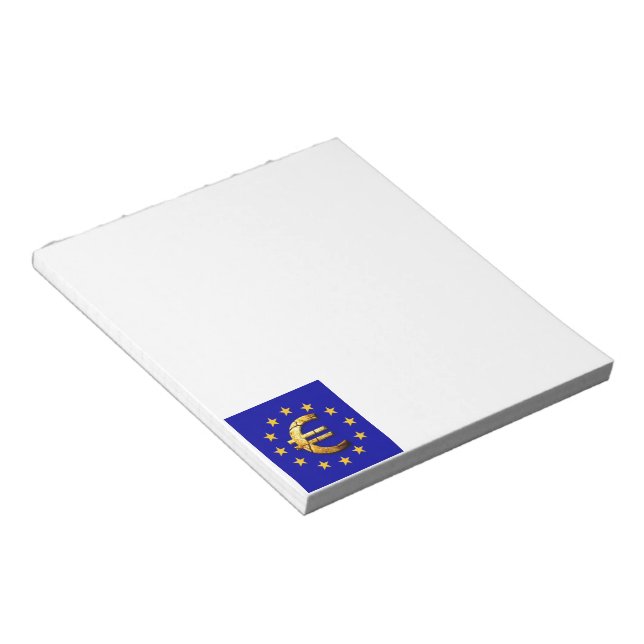 Euro Flag Notepad (Angled)