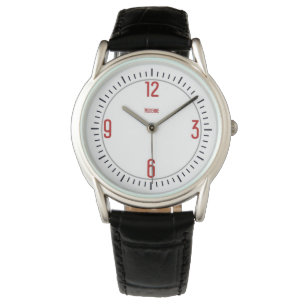 Euro Moderne 1 Red Designer Watch