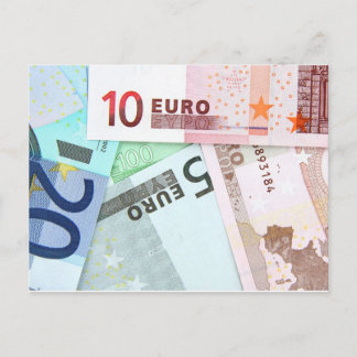 Euro Money Postcard
