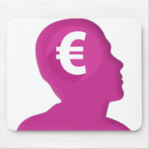 Euro Sign Mouse Mat
