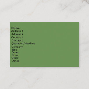 Euro size business card