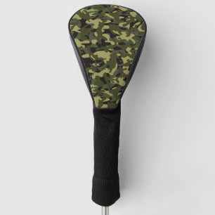 Euro Spring Camouflage  Golf Head Cover