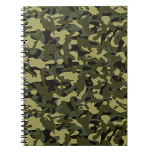 Euro Spring Camouflage Notebook