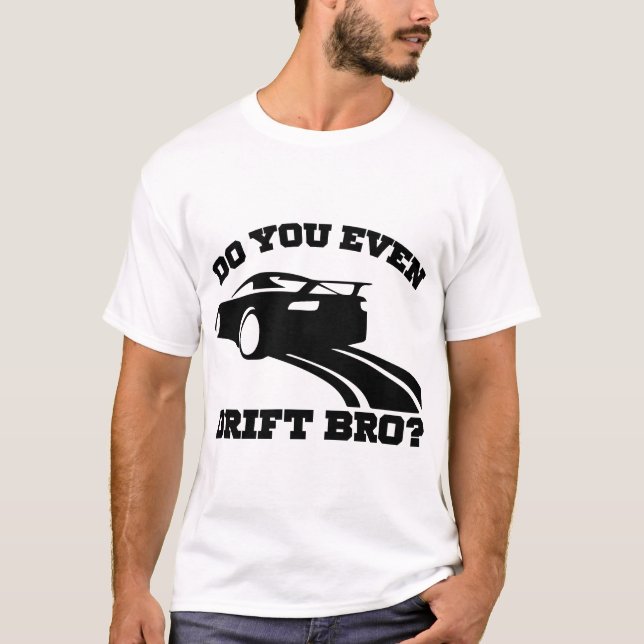Eurobeat Drift Drifting Cars Racing Racecar Funny T-Shirt (Front)