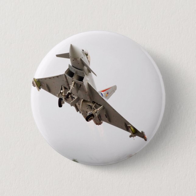 EUROFIGHTER TYPHOON 6 CM ROUND BADGE (Front)