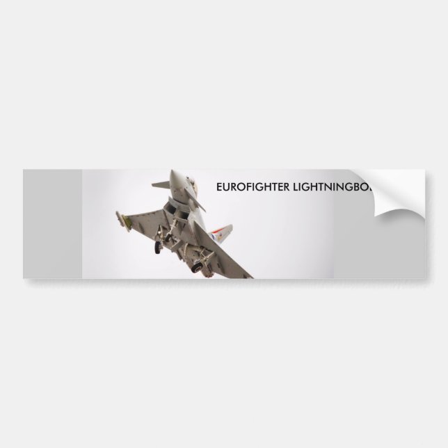 EUROFIGHTER TYPHOON BUMPER STICKER (Front)