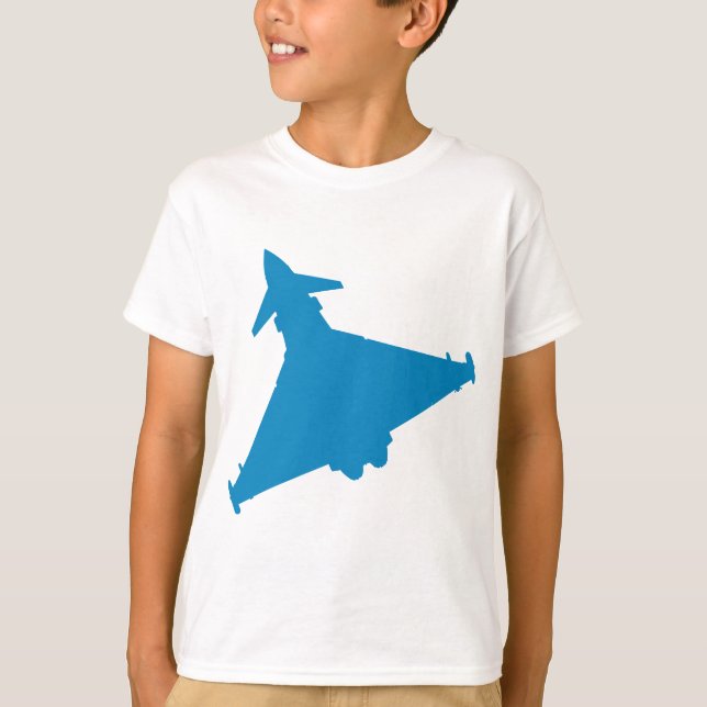 Eurofighter Typhoon Fighter Jet T-Shirt (Front)