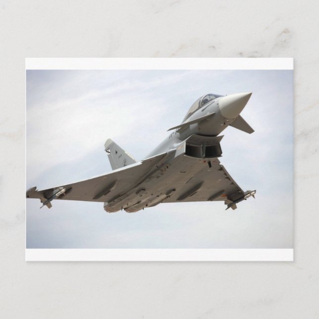 EUROFIGHTER TYPHOON POSTCARD (Front)