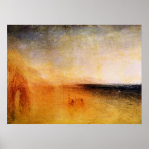 Europa and the bull by Joseph Mallord Turner Poster