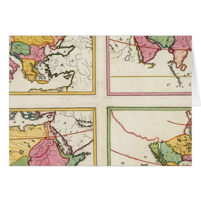 Europa, Asia, Africa, America (Front Horizontal)