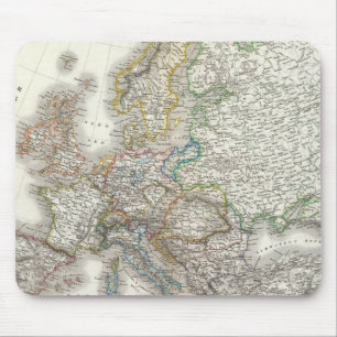 Europa Atlas Map Mouse Mat
