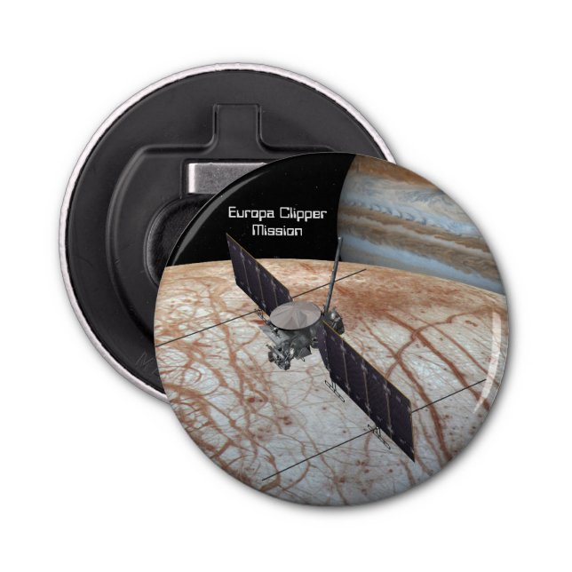 Europa Clipper Mission Spacecraft Bottle Opener (Front)