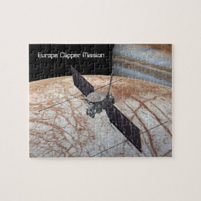 Europa Clipper Mission Spacecraft Jigsaw Puzzle (Horizontal)