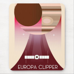 Europa Clipper Space Art Mouse Mat