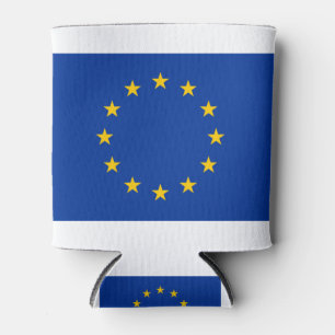 Europa flag can cooler