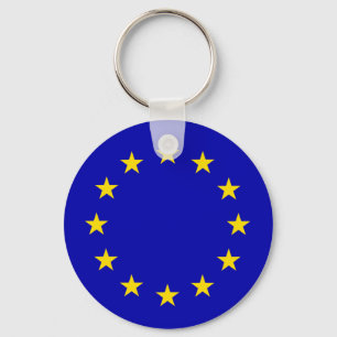Europa Flag Key Ring