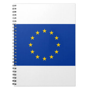 Europa flag notebook