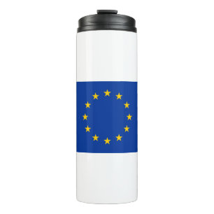 Europa flag thermal tumbler
