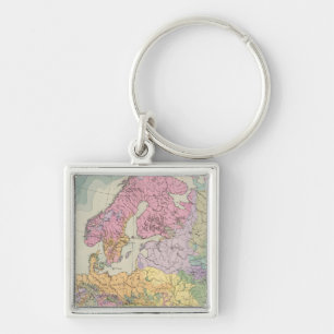 Europa - Geologic Map of Europe Key Ring