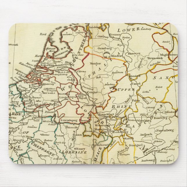 Europe 10 mouse mat (Front)