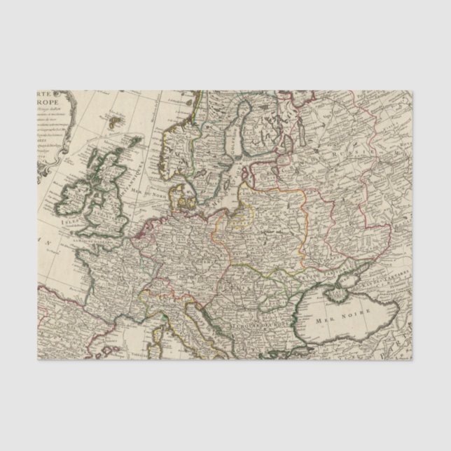 Europe 11 tissue paper (Front)