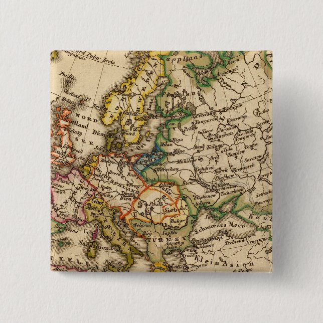 Europe 12 15 cm square badge (Front)