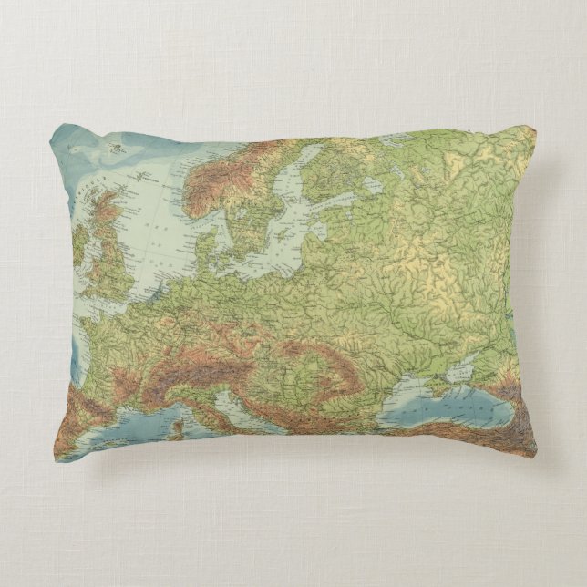 Europe 18 2 decorative cushion (Front)