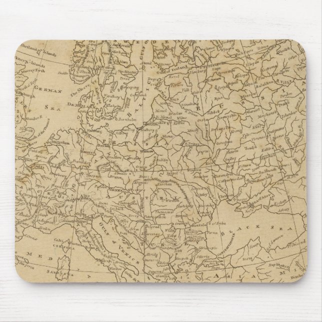 Europe 18 mouse mat (Front)