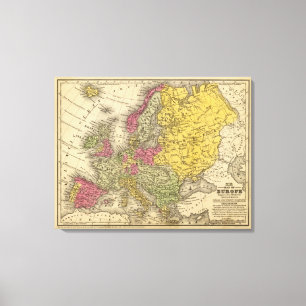 Europe 19 canvas print