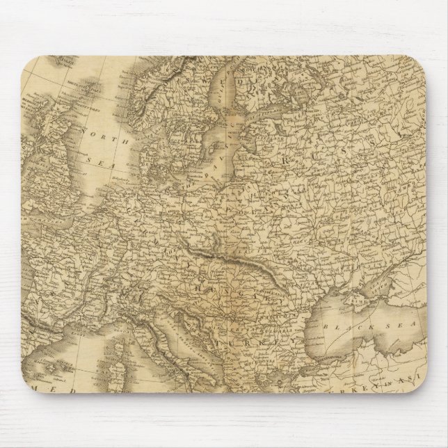 Europe 19 mouse mat (Front)