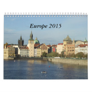 Europe 2015 Travel Calendar