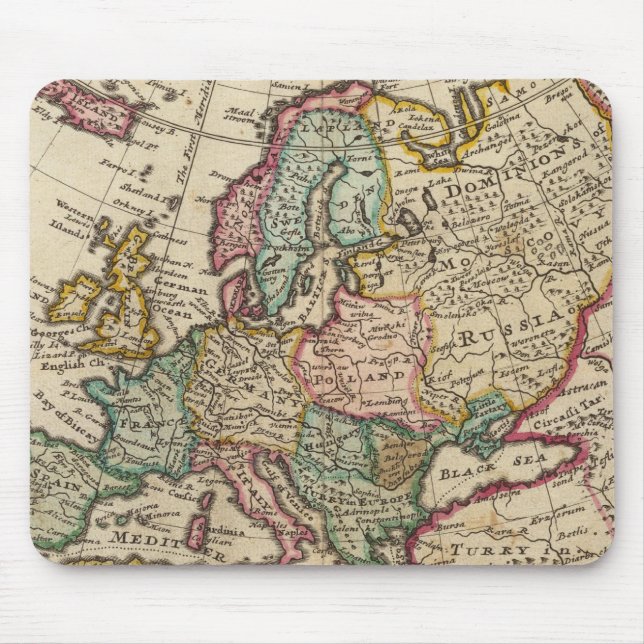 Europe 20 mouse mat (Front)