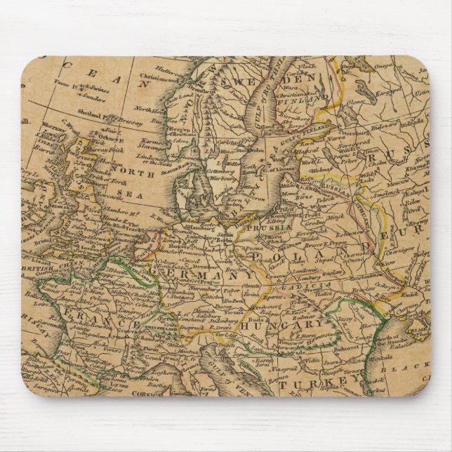 Europe 22 mouse mat (Front)