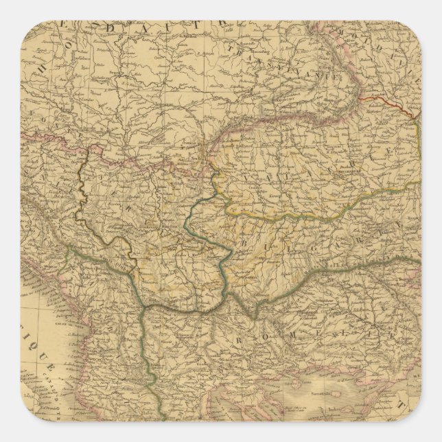 Europe 23 square sticker (Front)